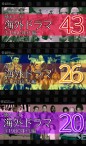 懐かしの海外TVドラマ